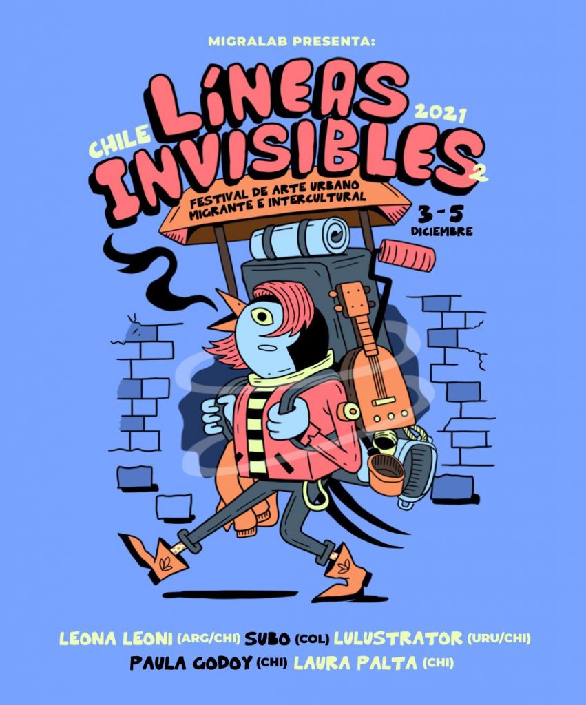 Líneas Invisibles: Festival de arte urbano, migrante e intercultural.